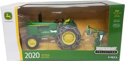 John Deere 1/16 Scale 2020 Tractor with Blade Prestige Collection 14+