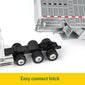 Freightliner ERTL 1/32nd  Semi with Livestock trailer and livestock