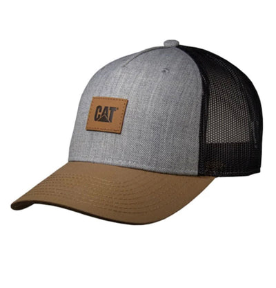 CAT Caterpillar Equipment Oakland Classic Grey Wool Cap/Hat