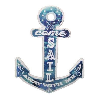 "Come sail away with me" decorative Anchor Wall Plaque home decor 24" x 18"