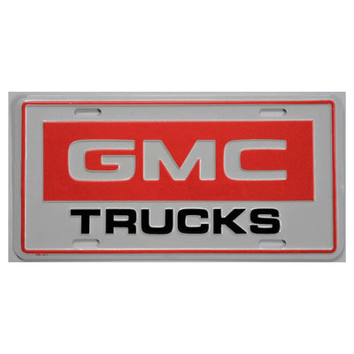 GMC General motors Trucks License Plate GM chevrolet New