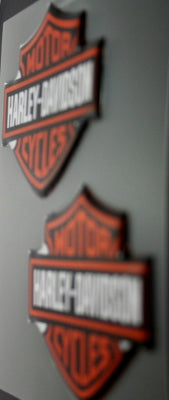 Chroma 5507 Harley-Davidson Domed Emblem Decal