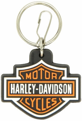 Plasticolor 4179 Harley-Davidson Logo Plastisol Key Chain