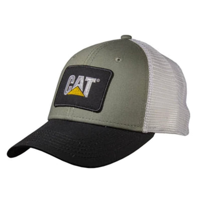 Caterpillar CAT Equipment Mossy Green Cap/Hat with Mesh Back