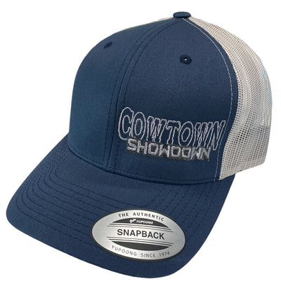 Cowtown Showdown 2022 Embroidered Snapback Blue/Silver