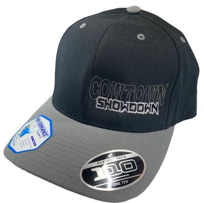 Cowtown Showdown 2022 Embroidered Flexfit Hat Black/Grey