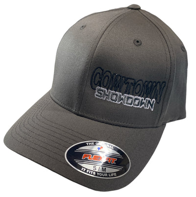 Cowtown Showdown 2022 Embroidered Flexfit Hat Dark Grey S/M Offset Logo