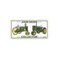 JD Tractor Collector License Plate
