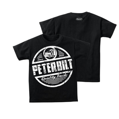 Peterbilt Quality Trucks Black 389 T-Shirt Trucker Tee