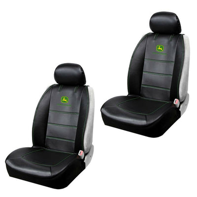 John Deere Deluxe Vinyl Sideless Seat Cover with Head Rest included