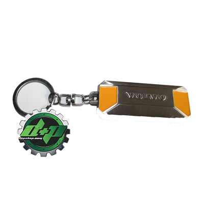 Volvo trucks Solid Zinc Alloy key holder chain keychain car diesel truck gear