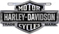 CHROMA Harley Davidson Chrome tag License Plate Silhouette Logo Black