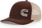 Cummins Snapback Trucker Hats 112 (Brown/Khaki)