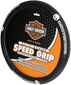 Harley-Davidson Skull Black Speed Grip Style Steering Wheel Cover P6646