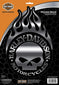 CHROMA 003279 Harley-Davidson Skull Classic Emblem Decal, 1 Pack