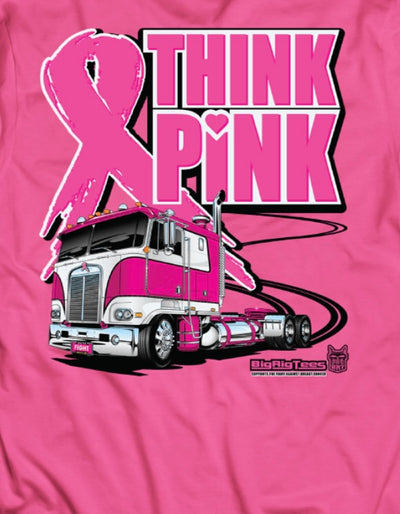 Big Rig Tees "Think Pink" Hoodie