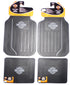 Harley Davidson Front Rear Rubber Elite Floor Mats Logo 4 Pcs Set Truck SUV Car