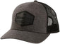Kenworth Trucks Motors Silicone Applique Patch Mesh Trucker Cap/Hat Black