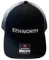 Kenworth Trucks Motors Two Color Mesh Richardson Cap Black/Black to White Fade
