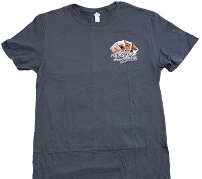 Four Season Gambler "Al Ferguson" Pulling Team Pro Stock 4x4 T-Shirt