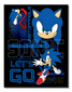 Sonic Let’s Go Sega Tin Metal Sign Man Cave Garage Decor 12.5 X 16" #2822