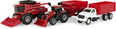 ERTL Case IH Harvest Farm Toy Set (1:64 Scale)