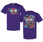 Outlaw Truck & Tractor Pulling Association Purple T-shirt