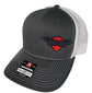 Outlaw Truck and Tractor Pulling Association Richardson Charcoal Gray White Mesh Hat