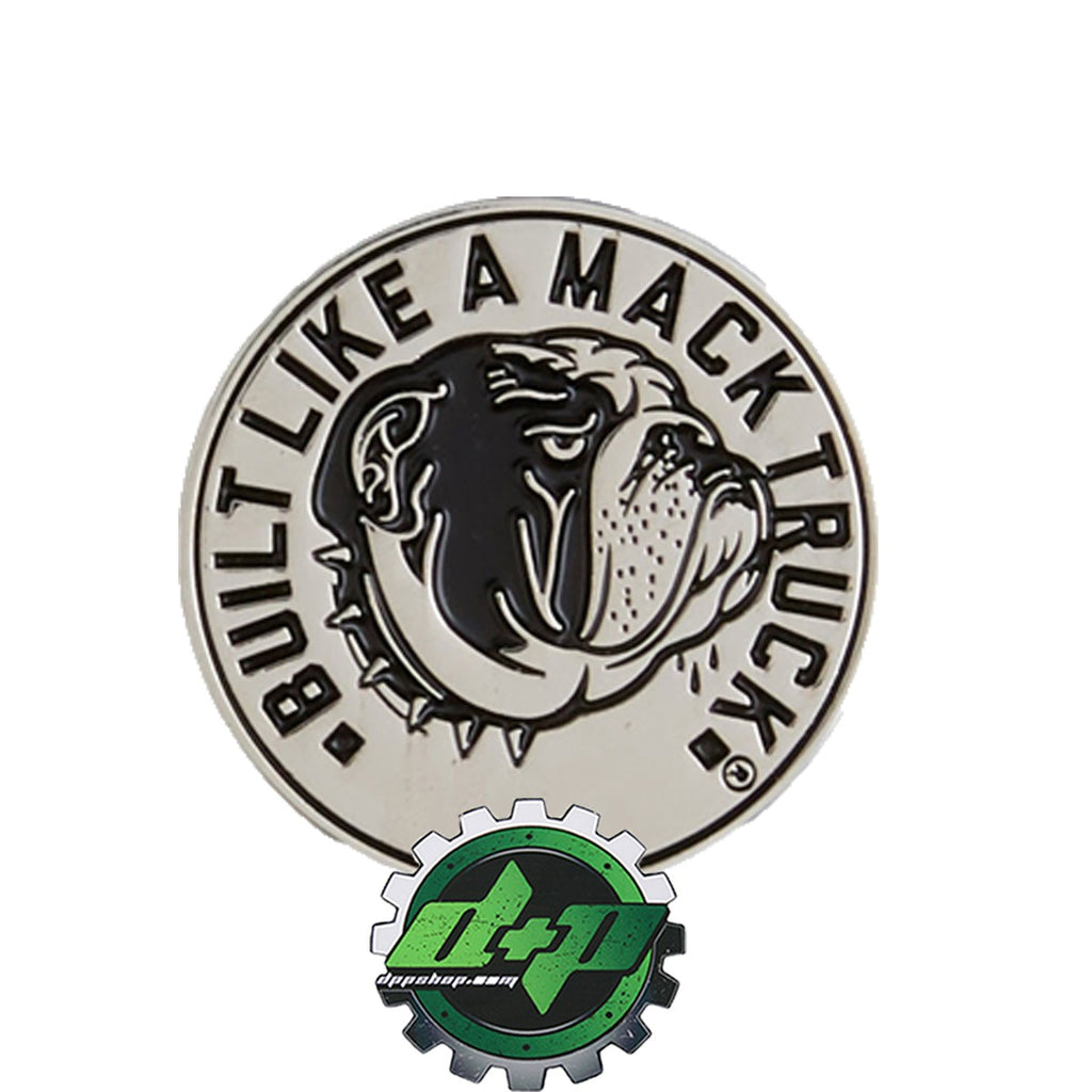 Bulldog Built Like a MACK lapel pin emblem diesel truck trucker gear bull dog