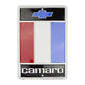 Camaro Tin Metal  red,white,blue sign Chevrolet garage shop car parking