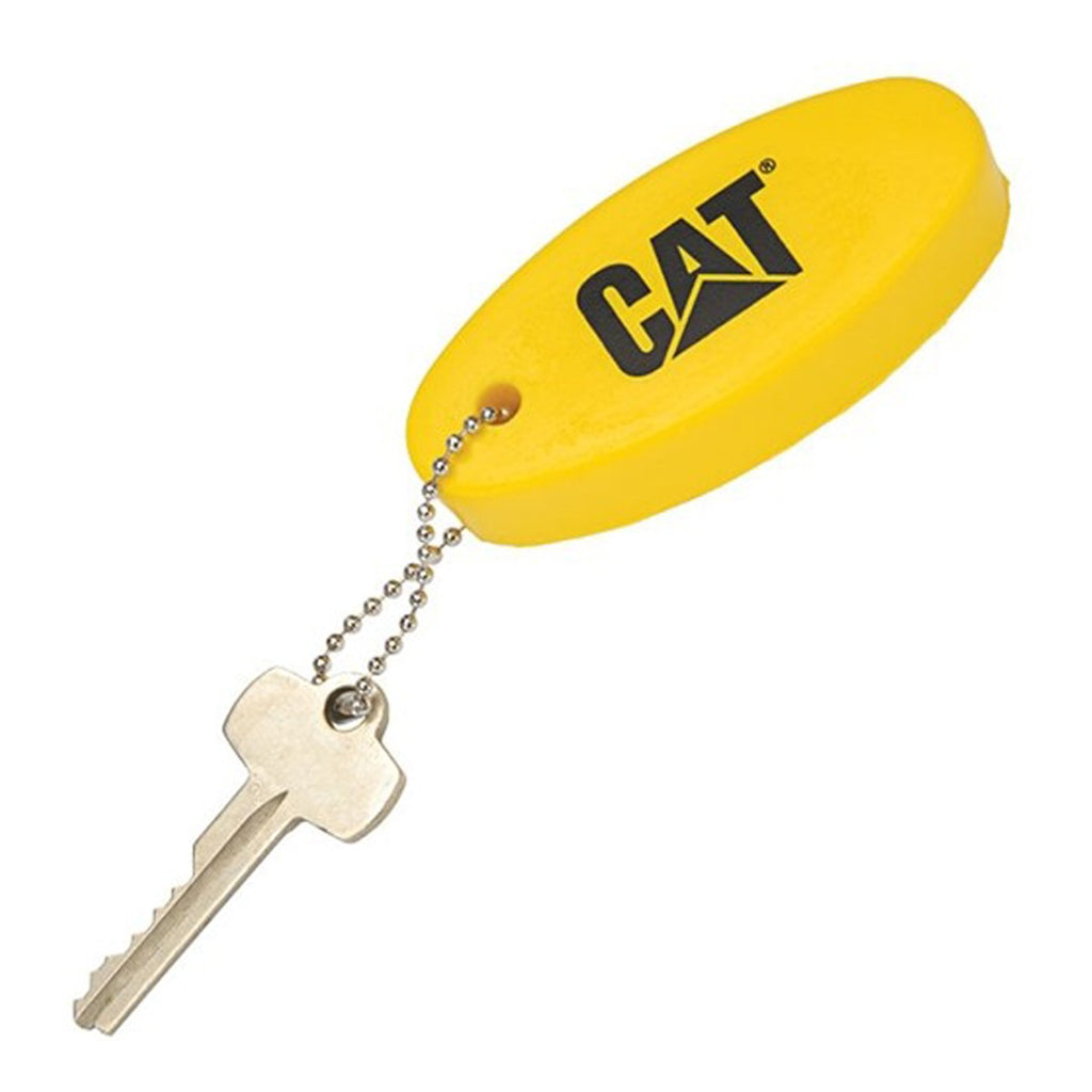 CAT Keychain Float CATERPILLAR Equipment Safety Key Floatation device truck boat