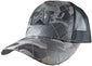 Caterpillar CAT Equipment Explorer Grey Camo w/Black Mesh Snapback Cap/Hat