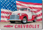 Chevy '51 Pick Up Metal Sign