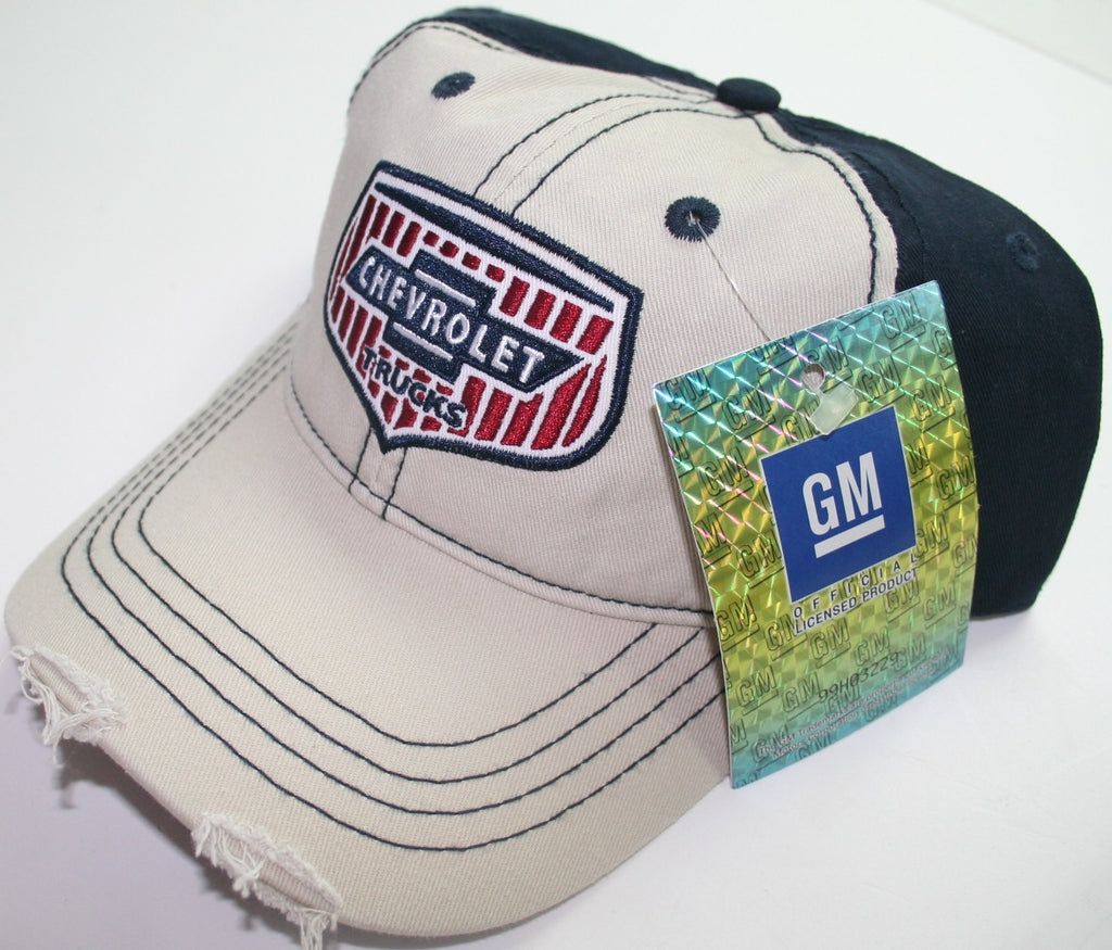 chevy chevrolet duramax gmc distressed embroidered cap trucks hat logo ball new