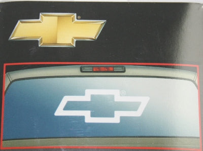 Chevy Rear Window Decal