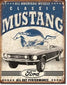 Classic Mustang Metal Sign