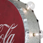 Coca-Cola LED Marquee Sign Wall Decor for Man Cave, Bar, Garage – Battery-Operated (19.5” x 19.5” x 4.5”)