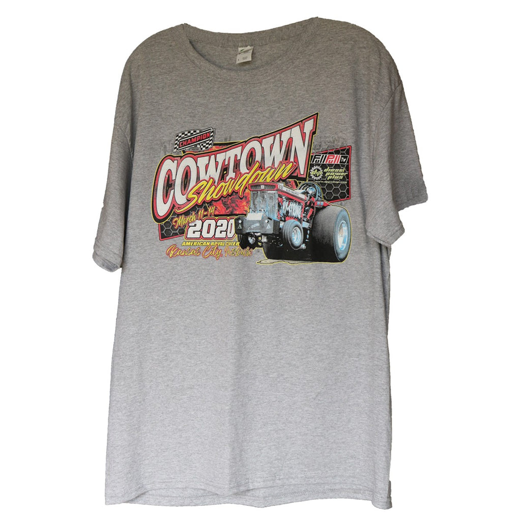 Cowtown Showdown 2020 Gray Adult T-Shirt