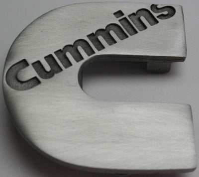 Cummins belt buckle latch replacement logo emblem