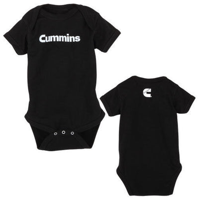 Dodge Cummins black infant onesie child kids baby