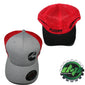 Cummins fitted gray / red mesh back OSFA hat