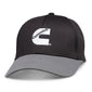 Cummins Fitted Performance Air Mesh Cap Black & Gray Hat New