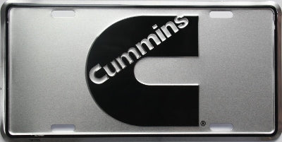 Cummins license plate tag logo emblem dodge ram