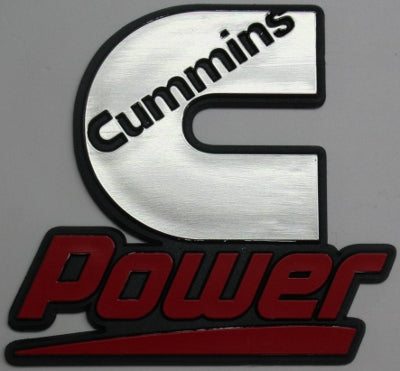 Cummins Power emblem badge decal diesel dodge truck