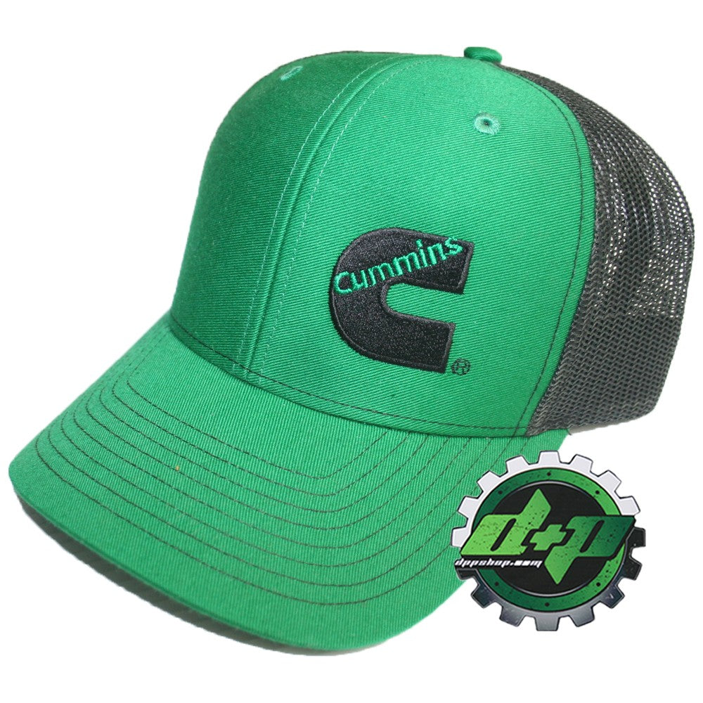 Cummins Richardson hat mesh summer black and green