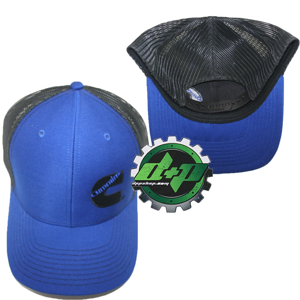 Cummins Richardson hat mesh summer black and blue