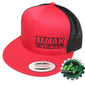 DMAX Diesel flat bill snap back trucker cap truck hat ball Chevy GM Duramax gear