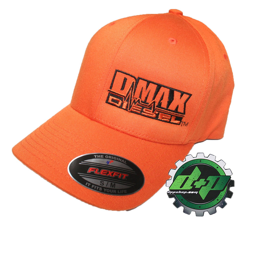 DMAX Diesel Flexfit fitted trucker Colored ball cap hat Chevy Duramax