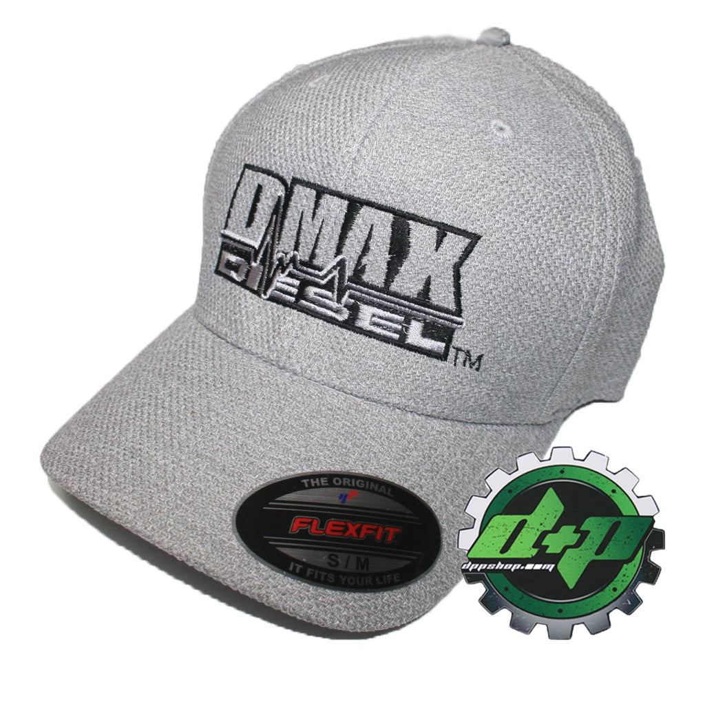 Dmax™ Chevy Duramax centered flexfit gray hat