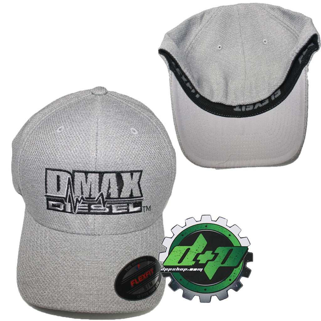 Dmax™ Chevy Duramax centered flexfit gray hat